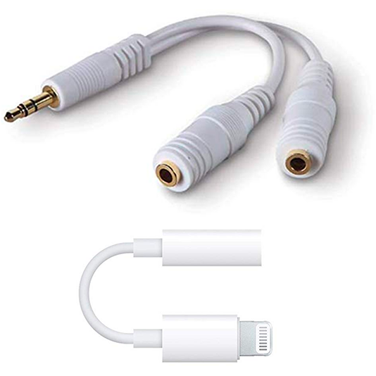 Headphone Splitter & iPhone Adapter